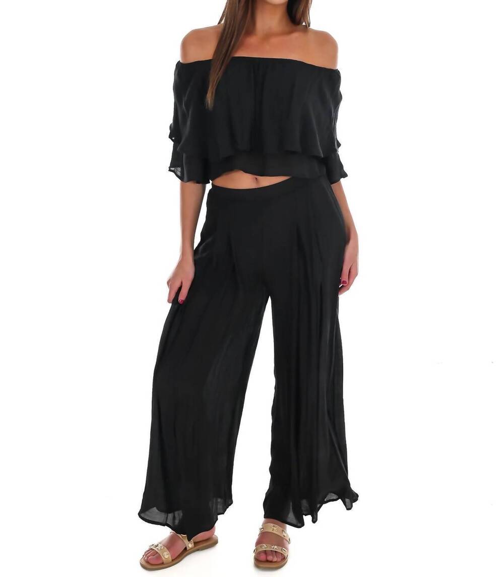 NEW HYFVE lose your head two piece set in black